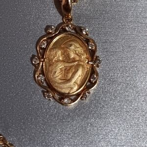 10k Yg  Necklace Vintage.